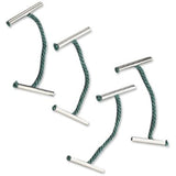 Q-Connect 25mm Green Metal 100 Treasury Tags