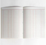 Rhino A4 ledger with 32 pages of ruling paper for bookkeeping and stationery use, featuring a durable cover and professional design.