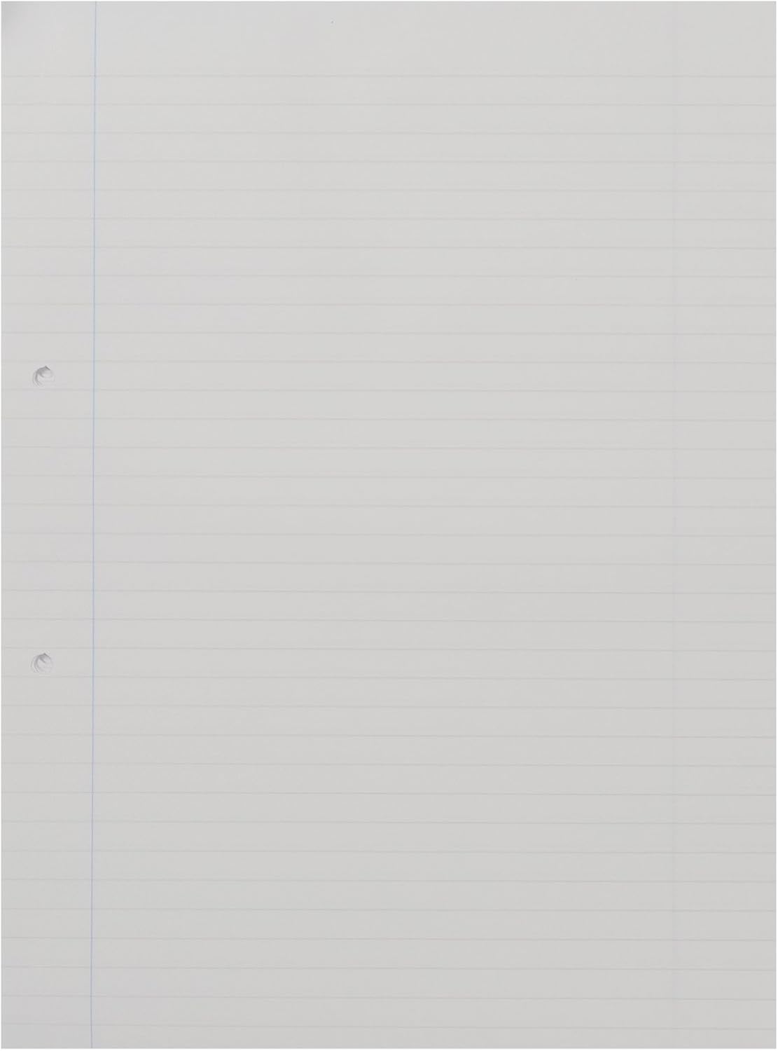 Rhino A4 punched exercise paper with 500 lined leaves, 8mm ruling, margin, ideal for stationery and note-taking.