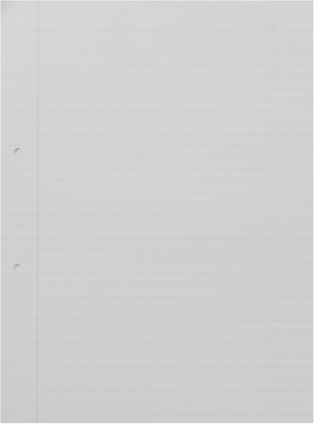 Rhino A4 punched exercise paper with 500 lined leaves, 8mm ruling, margin, ideal for stationery and note-taking.
