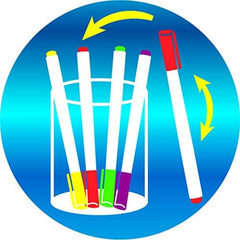 COLORPEPS GLITTER FELTS X8 SAINSBURY