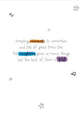 Someone Born in the NOUGHTIES 00's A Decade To Remember 2000-2009 Birthday Greeting Card Blast From The Past (Noughties 00's)