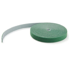 StarTech.com 100ft Green Hook and Loop Cable Roll