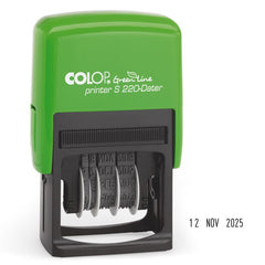 Colop S220 Green Line Date Stamp