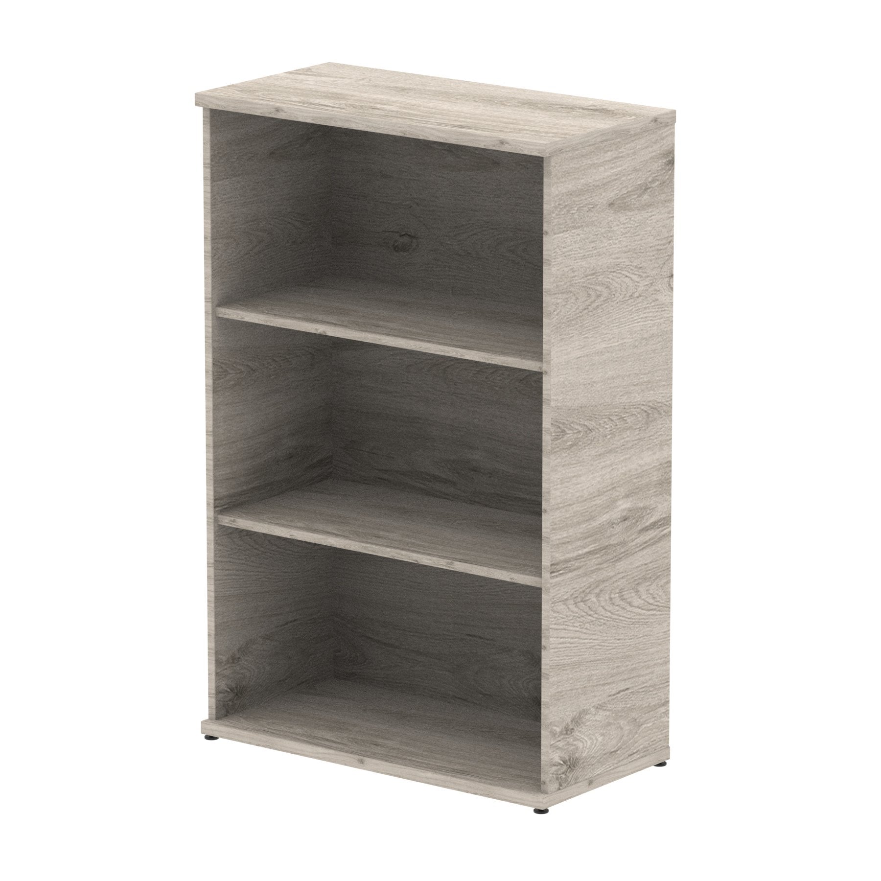 Impulse 1200mm Bookcase Grey Oak I003228 DD