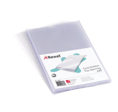 Rexel Cardholder A5 PVC (Pack 25) - 12060