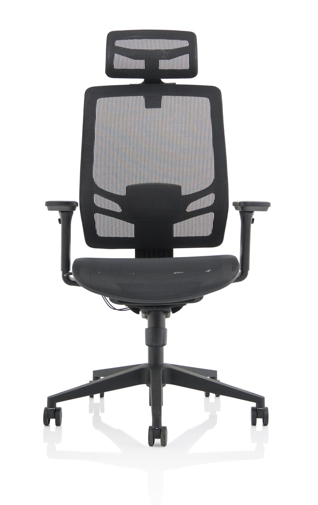 Ergo Twist Chair Black Mesh Seat Mesh Back with Headrest KC0299 DD