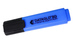 ValueX Flat Barrel Highlighter Pen Chisel Tip 1-5mm Line Blue (Pack 10) - 844003