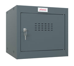 Phoenix CL Series Size 1 Cube Locker in Antracite Grey with Key Lock CL0344AAK DD
