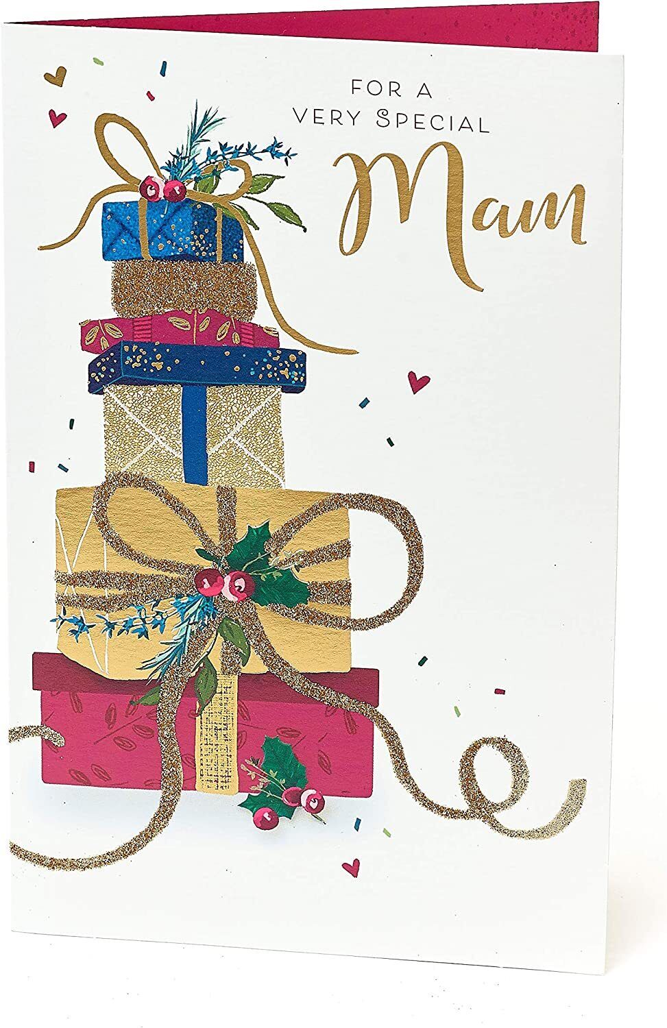Mam Christmas Card, Christmas Card for Mam, Christmas Card for Her, Christmas Card for Mam, Mum Xmas Card