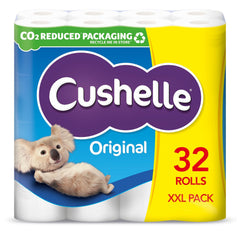 Cushelle Toilet Roll 2 Ply White (Pack 32 For The Price Of Pack 24) 1102090