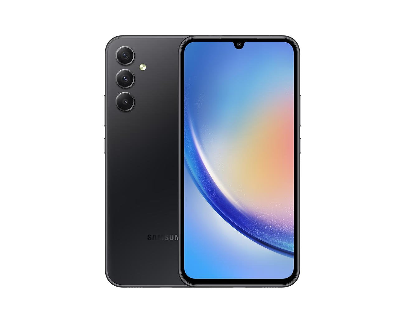 Samsung Galaxy A34 5G 6.6 Inch MediaTek Dimensity 1080 Dual SIM 8GB RAM 256GB Storage Awesome Black Mobile Phone