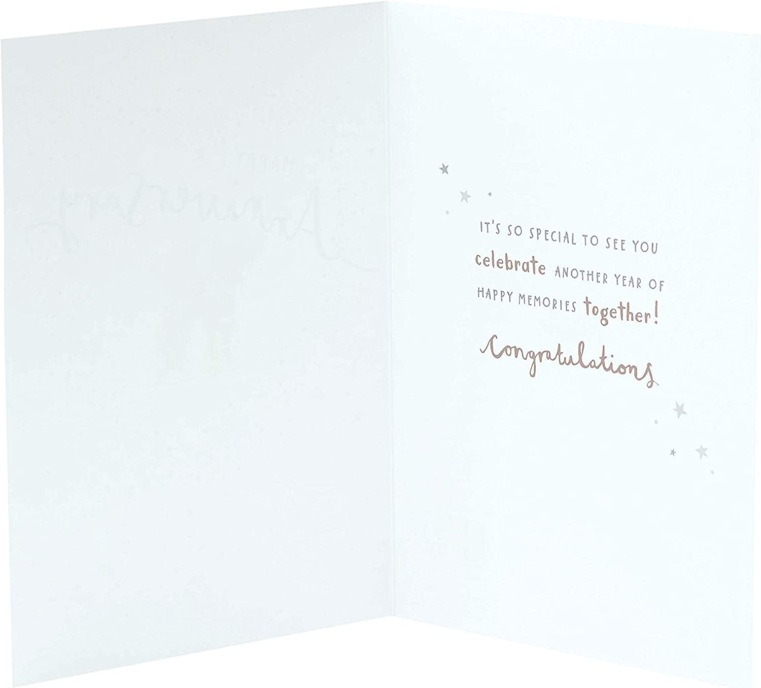 Wedding Anniversary Cute Teddies Card