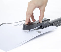 Rapesco Germ-Savvy® Antibacterial: Marlin Long Arm Stapler & 26/6 mm Staples B/5000 - Bundle - Black