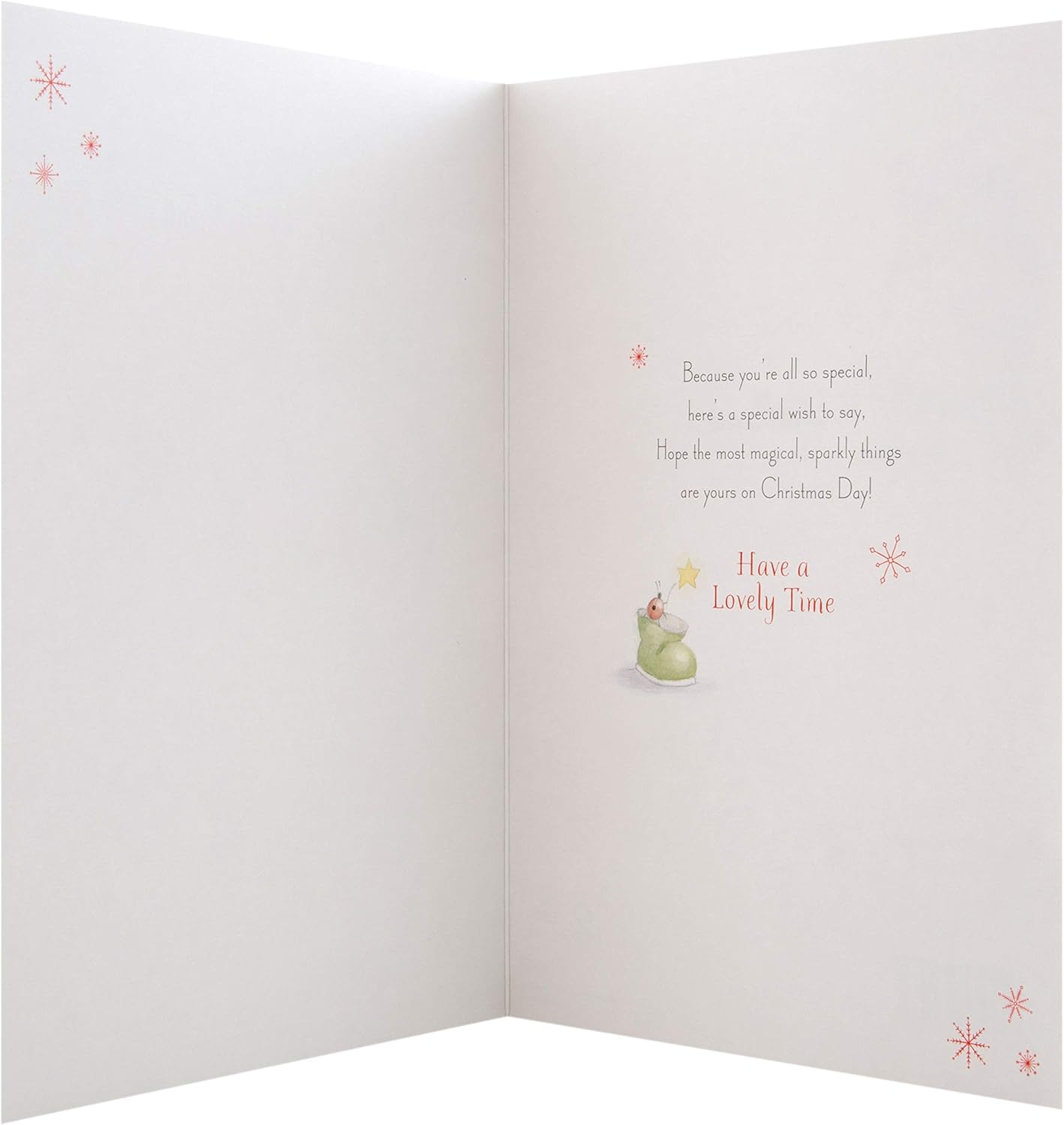 Brother and Family Open Christmas Card – Festive Greeting for a Special Family