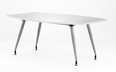 Dynamic High Gloss 1800mm Writable Boardroom Table White Top I003057 DD