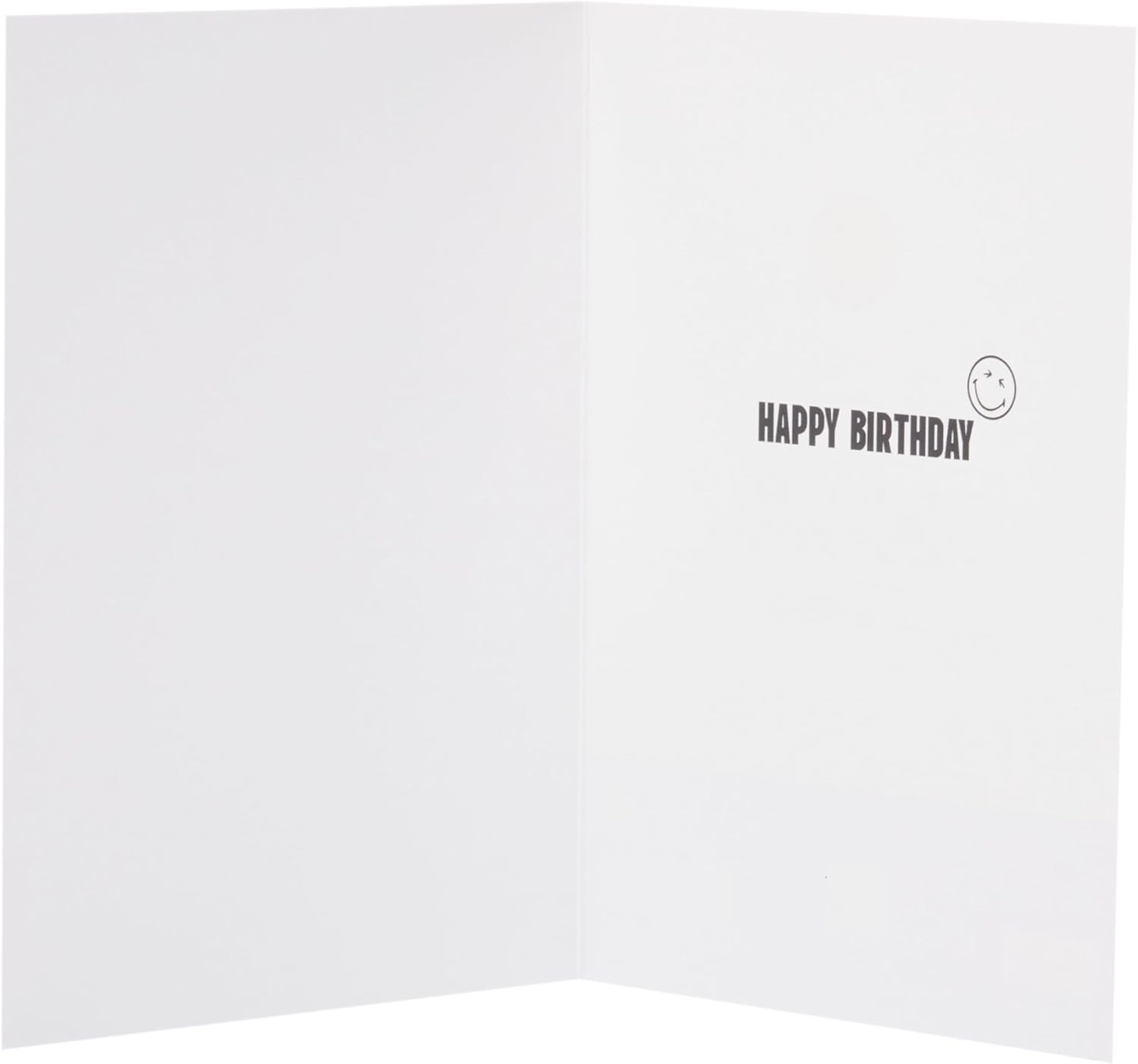 Smiley World 16th Birthday Card – Silver Foil Design, Fun & Trendy Teenage Celebration Greeting