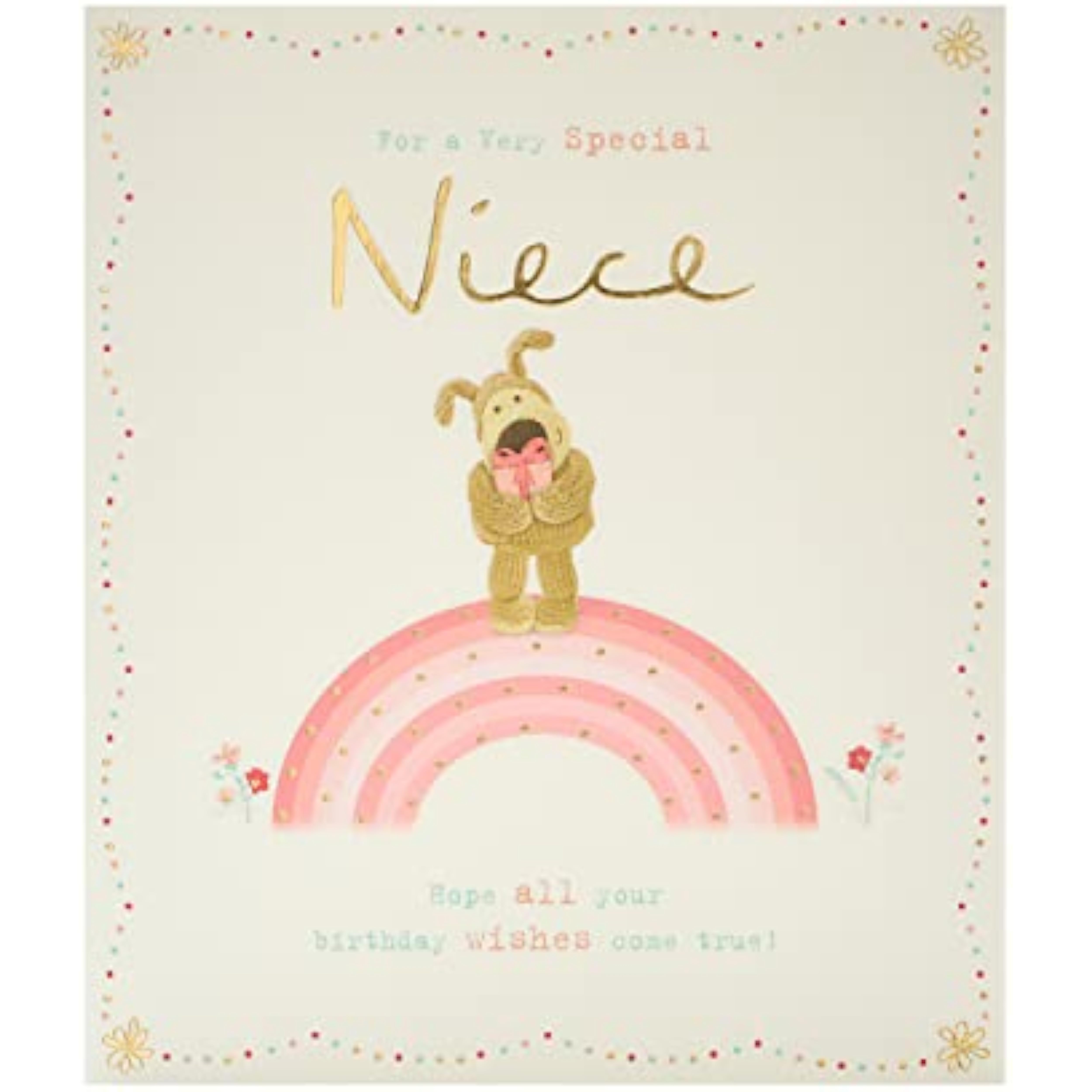 Boofle for a Very Special Niece Happy Birthday Greetings Card