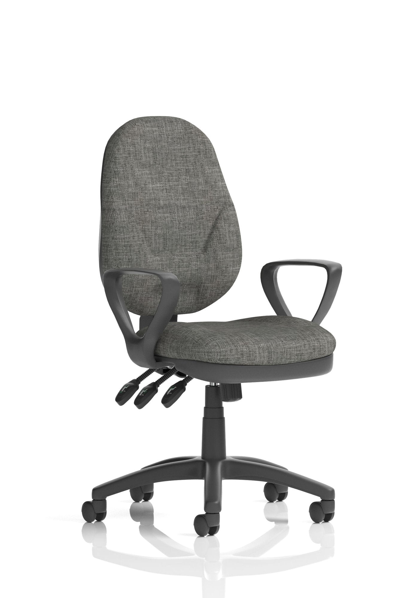 Eclipse Plus XL Chair Charcoal Loop Arms KC0034 DD