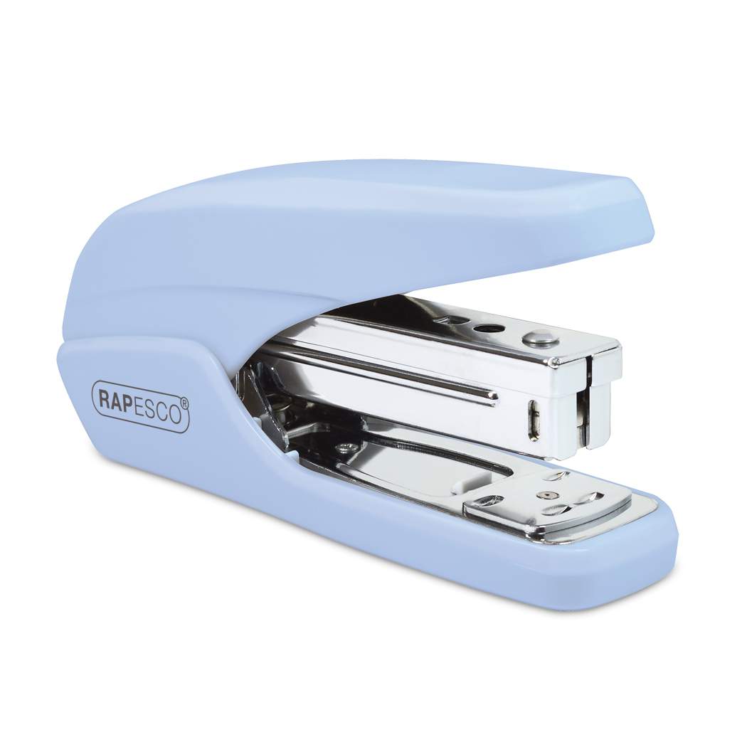 Rapesco X5-25ps Less Effort Stapler Plastic 25 Sheet Powder Blue - 1340