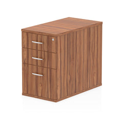 Dynamic Impulse 800mm Deep Desk High Pedestal Walnut I000131 DD