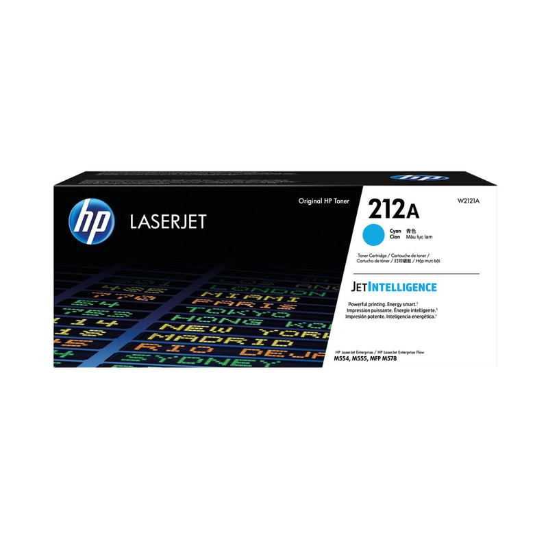 HP W2121A 212A Cyan Toner Cart 4.5K