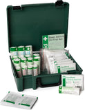 Fully stocked Safety First Aid HSE Economy First Aid Kit for 11-20 persons, designed for workplace health and safety.