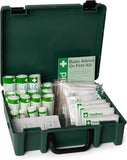 Safety First Aid Hse Economy first aid kit for 11-20 persons, fully stocked with bandages, antiseptics, and safety supplies.