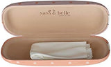Sass & Belle Cutie Cat glasses case with cute cat face design, made of durable material for storing eyewear.