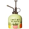 Sass & Belle Wet My Plants Mister for watering indoor plants, with a sleek design perfect for plant care in home and garden settings.