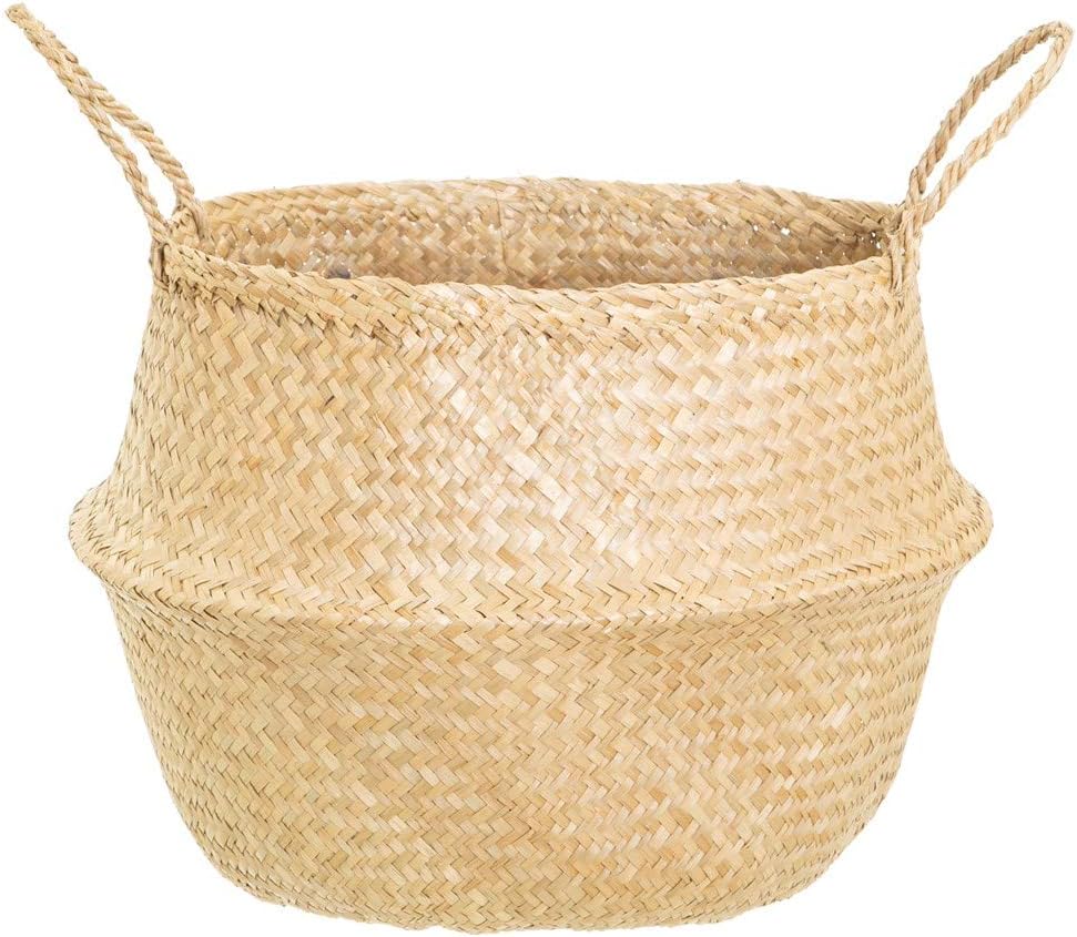 Sass & Belle Woodland Fox basket for home storage, featuring a charming fox design and natural woven material.