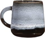 Sass & Belle Midnight Mojave Glaze Mug with dark, glossy finish and stylish design, perfect for hot beverages.
