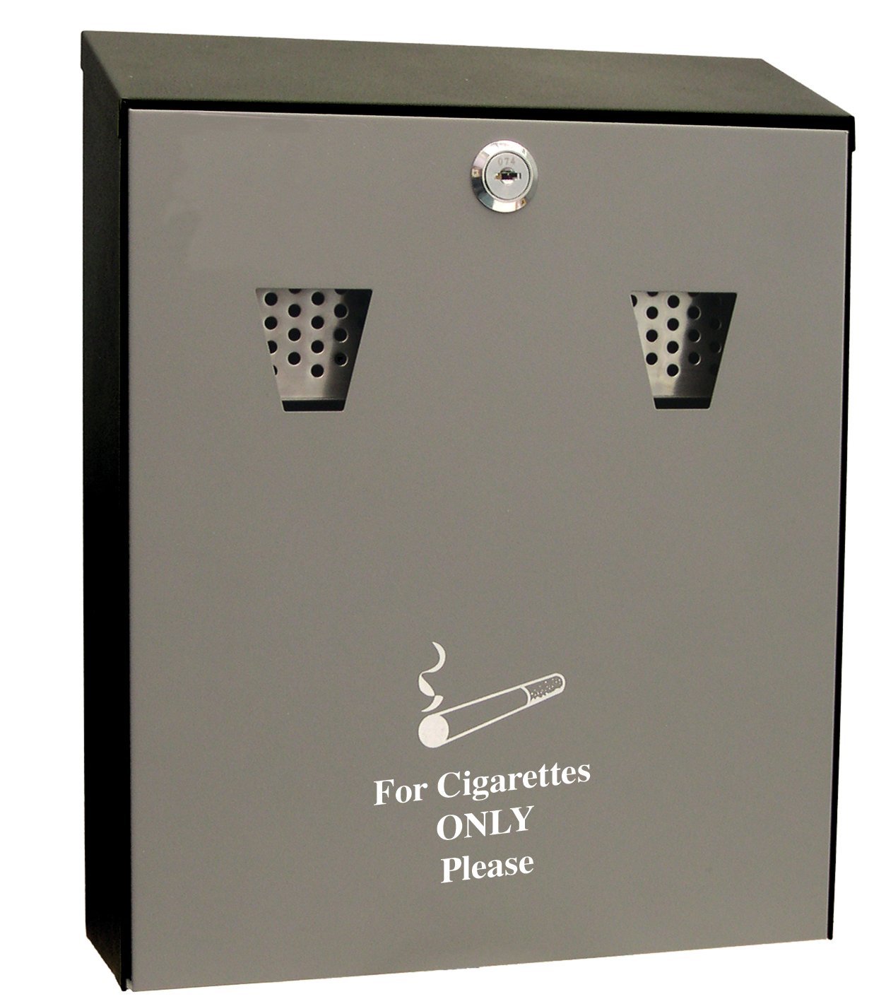Cathedral Ash Bin 3.1 Litre Black/Grey - ASHS