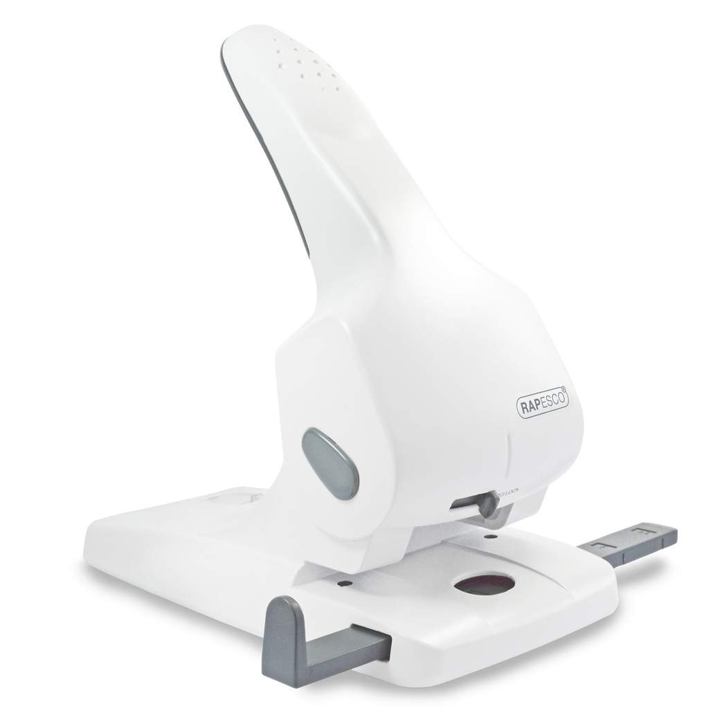 Rapesco Zero 65 2 Hole Punch Heavy Duty Metal 65 Sheet White - 1383