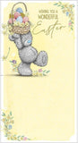 Open Bear With Basket Of Eggs