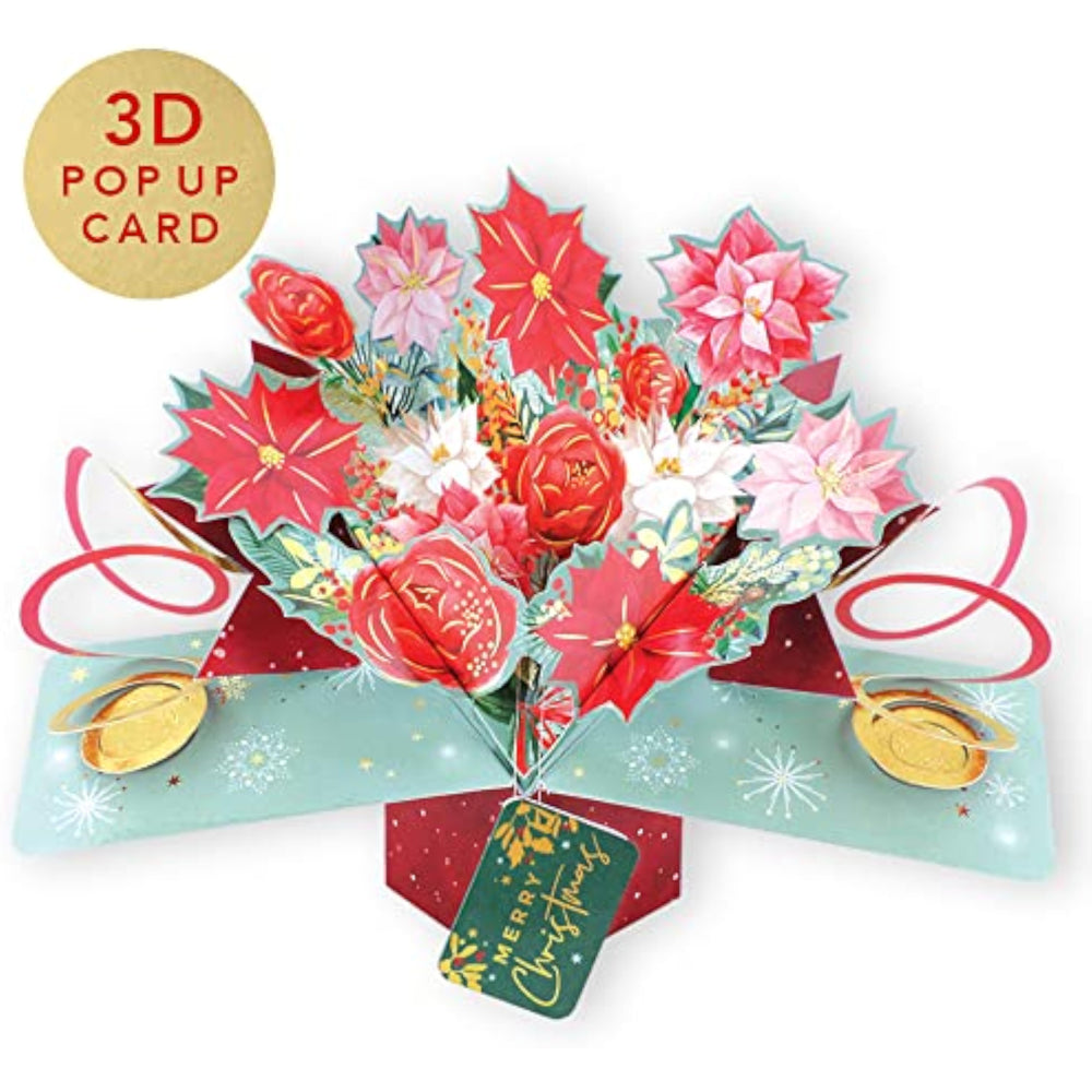 Second Nature Christmas Bouquet greeting card featuring festive floral design and holiday-themed imagery.