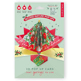 Second Nature Christmas Tree greeting card with festive holiday design, featuring a decorated evergreen tree and holiday motifs.