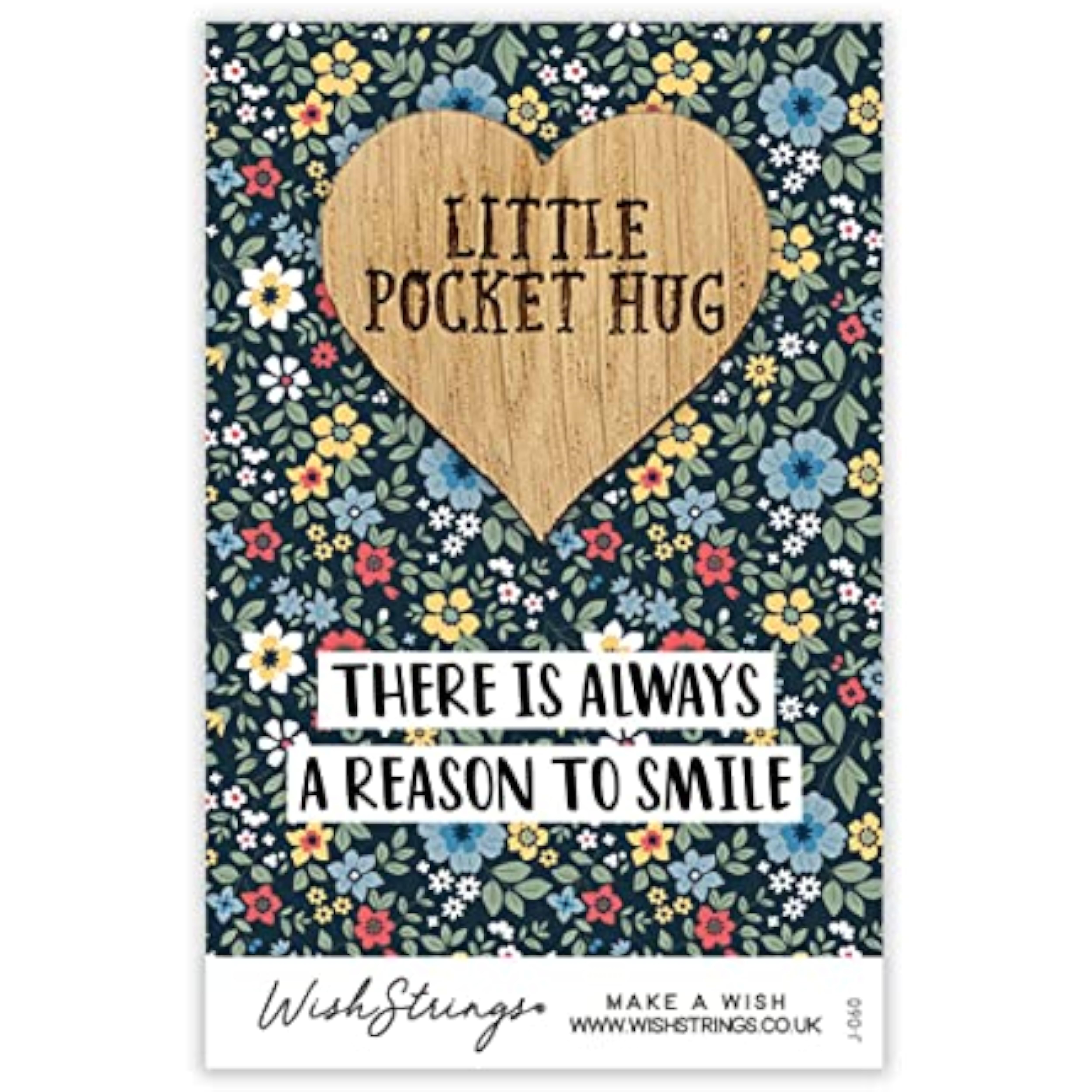 Second Nature Keepsake Gift: Little pocket hug wish token with engraved message, perfect for heartfelt keepsake or gift.