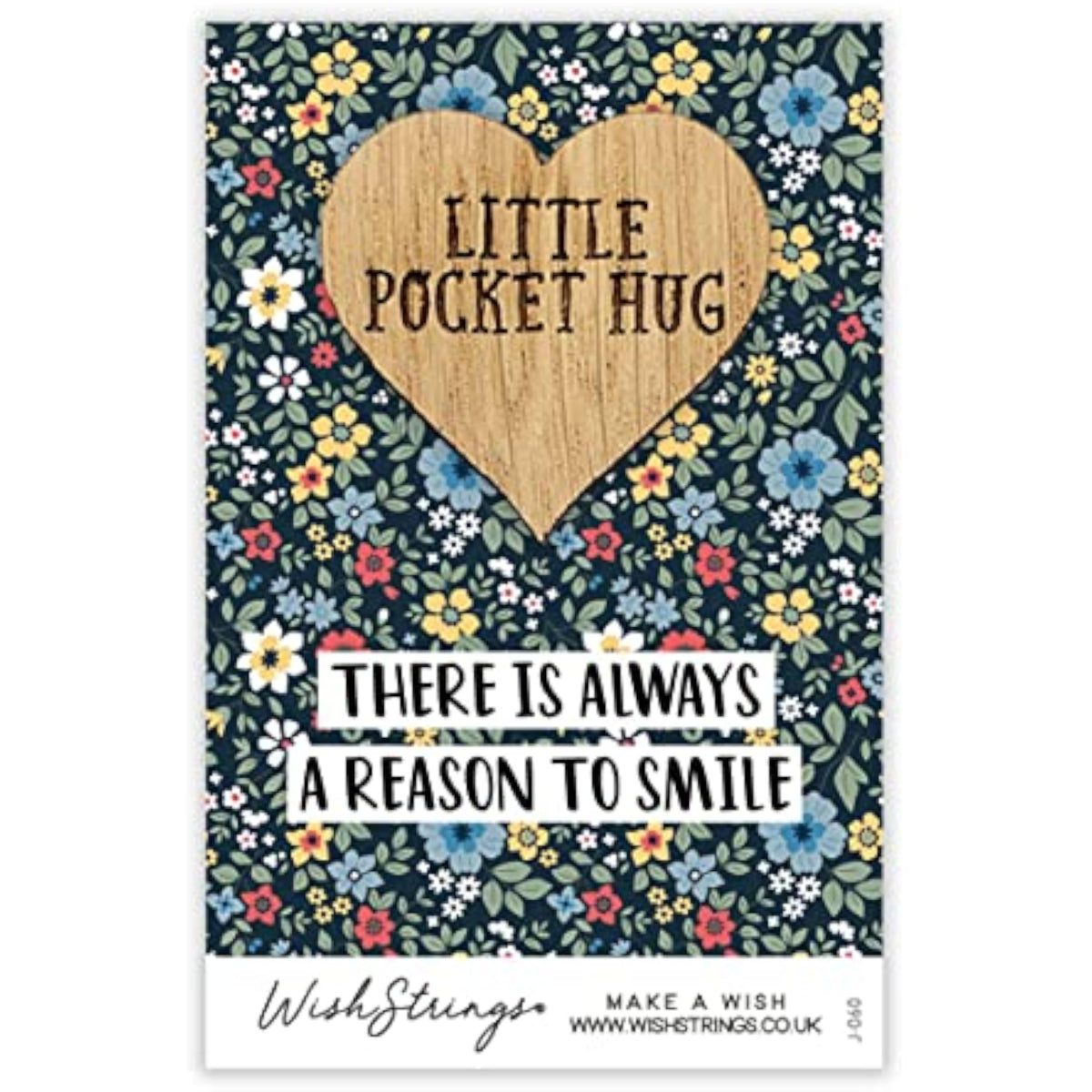 Second Nature Keepsake Gift: Little pocket hug wish token with engraved message, perfect for heartfelt keepsake or gift.