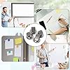 Silver self-adhesive metal pen holder from Send It By, designed for organizing pens and office supplies on desks.