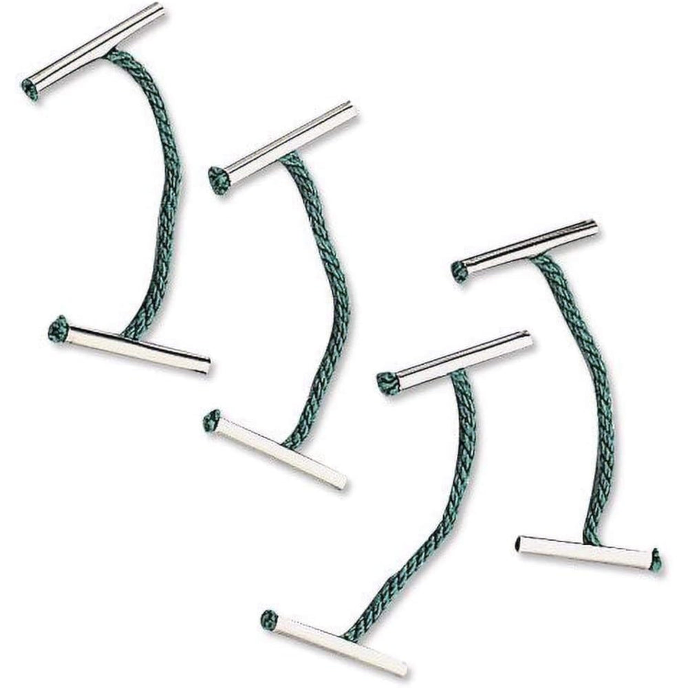 Green metal end Treasury tags from Send It By, 45mm office supply pack of 100 for organizing and labeling.