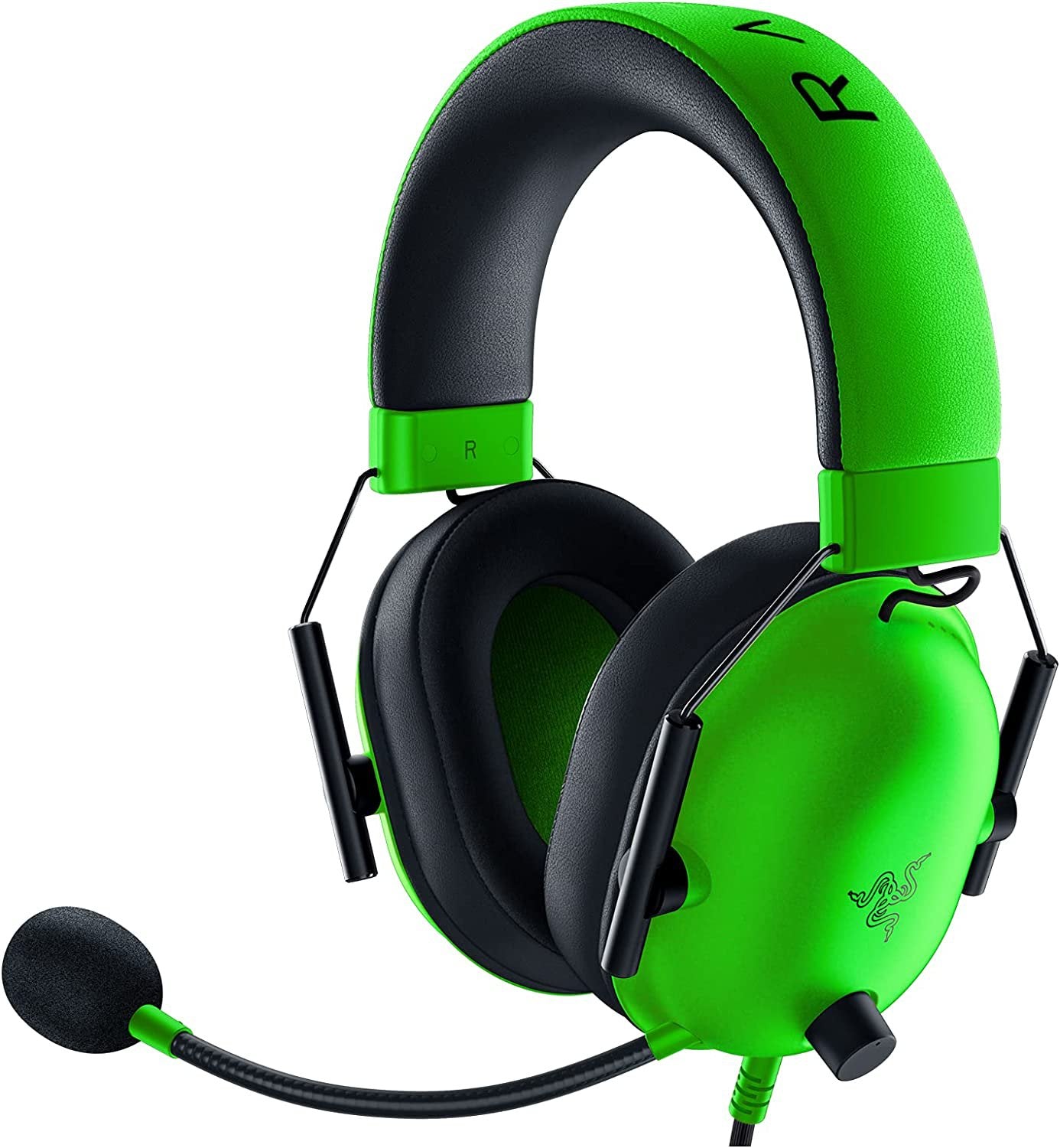 Razer BlackShark V2 X Wired 3.5mm Connector Green Gaming Headset