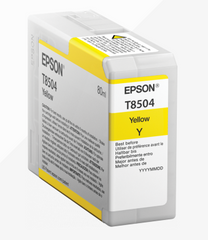 Epson T8504 Yellow Ink Cartridge 80ml - C13T850400