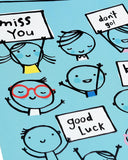 Sorry You're Leaving Card for Him/Her/Friend - Sweet Design