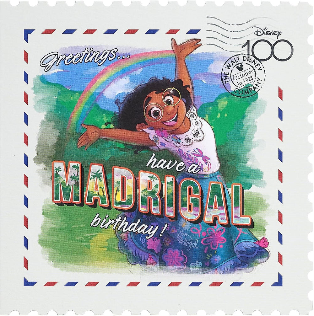 Encanto Stamp Design, With Mirabel Disney 100 Birthday Card