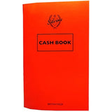 Silvine 042C Cash Book, 159 x 95mm, 36 leaf single ledger for business record keeping, with black cover and lined pages.