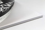 Silvine 160-page A4 refill pad with head binding, 4-hole punched plain white pages for notebooks or refills.