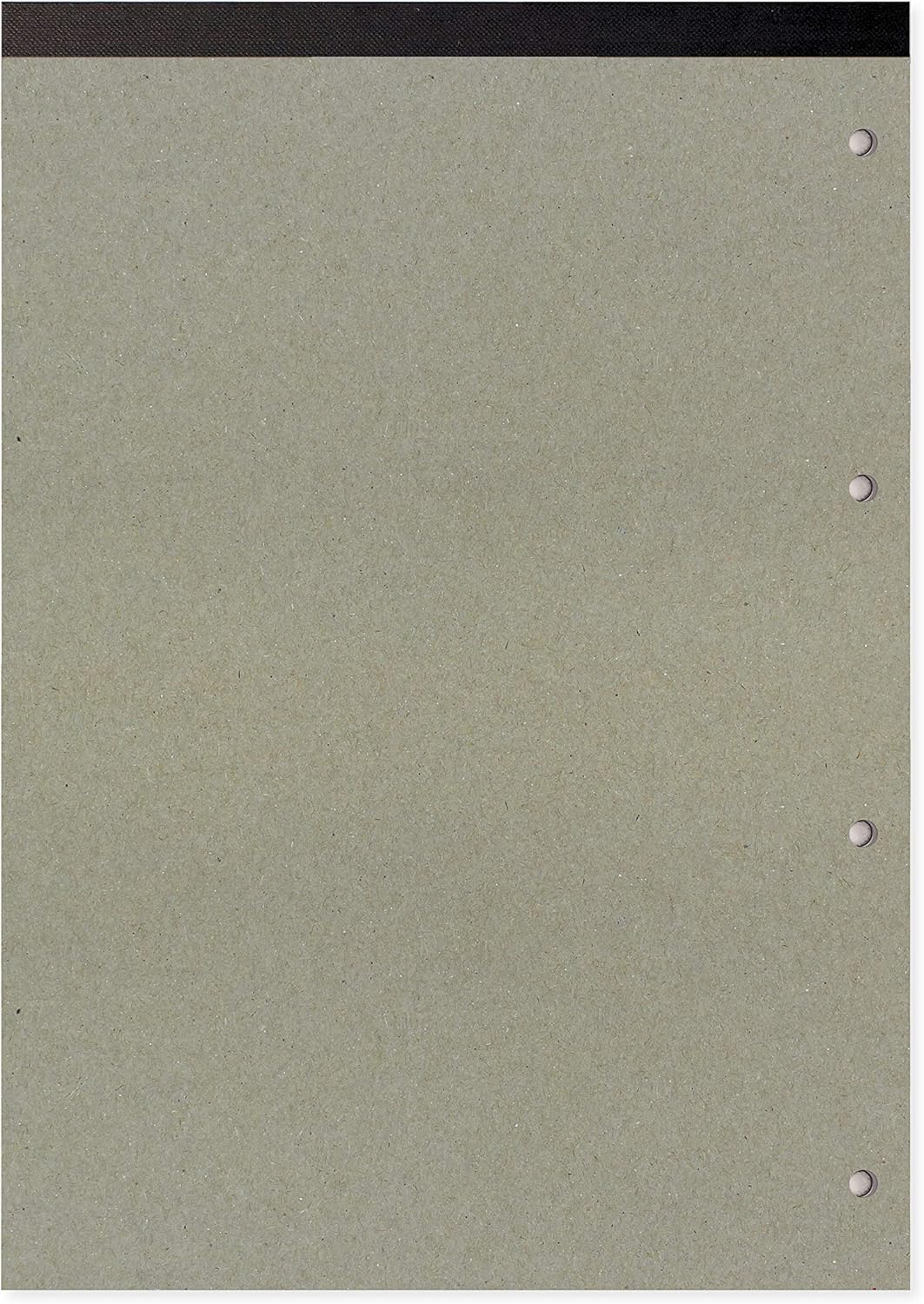 Silvine 160-page A4 refill pad with head-bound, punched four-hole plain white pages for notebooks or writing projects.