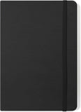 A Silvine A5 casebound notebook with a sturdy cover and lined pages, ideal for writing and note-taking.