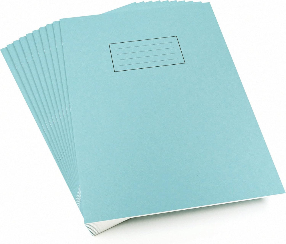Silvine A4 stationery file folder with 40 clear plastic pockets and 10mm spine for organizing documents